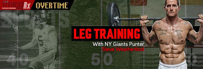 NFL Leg Training