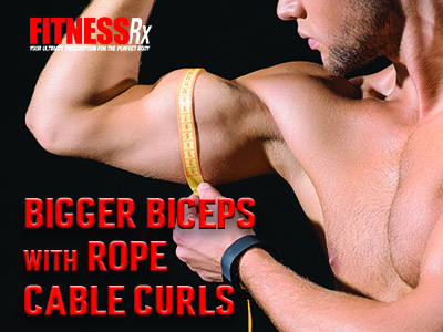 Bigger Biceps With Rope Cable Curls